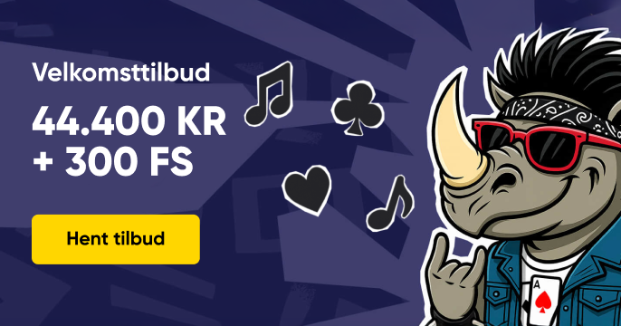 Spinorhino velkomstbonus banner